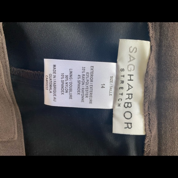 Sag Harbor Brown Dress Pants - Picture 5 of 5